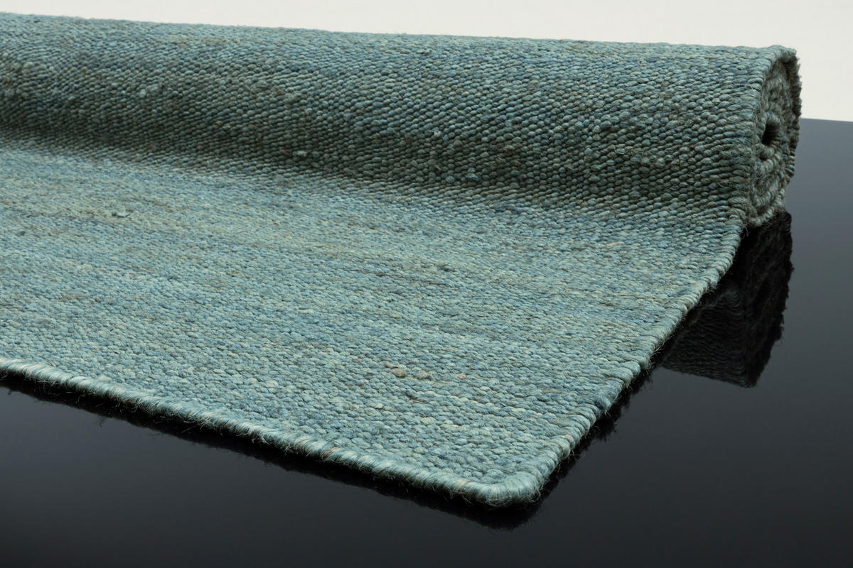 JUTETEPPICH 70/140 cm Türkis  - Türkis, Basics, Textil (70/140cm) - Tom Tailor