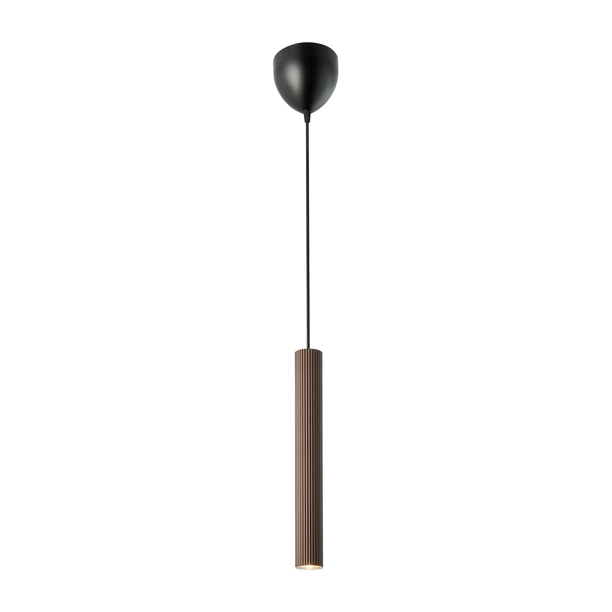 PENDELLEUCHTE 5/40 cm   - Braun, Design, Metall (5/40cm) - Nordlux