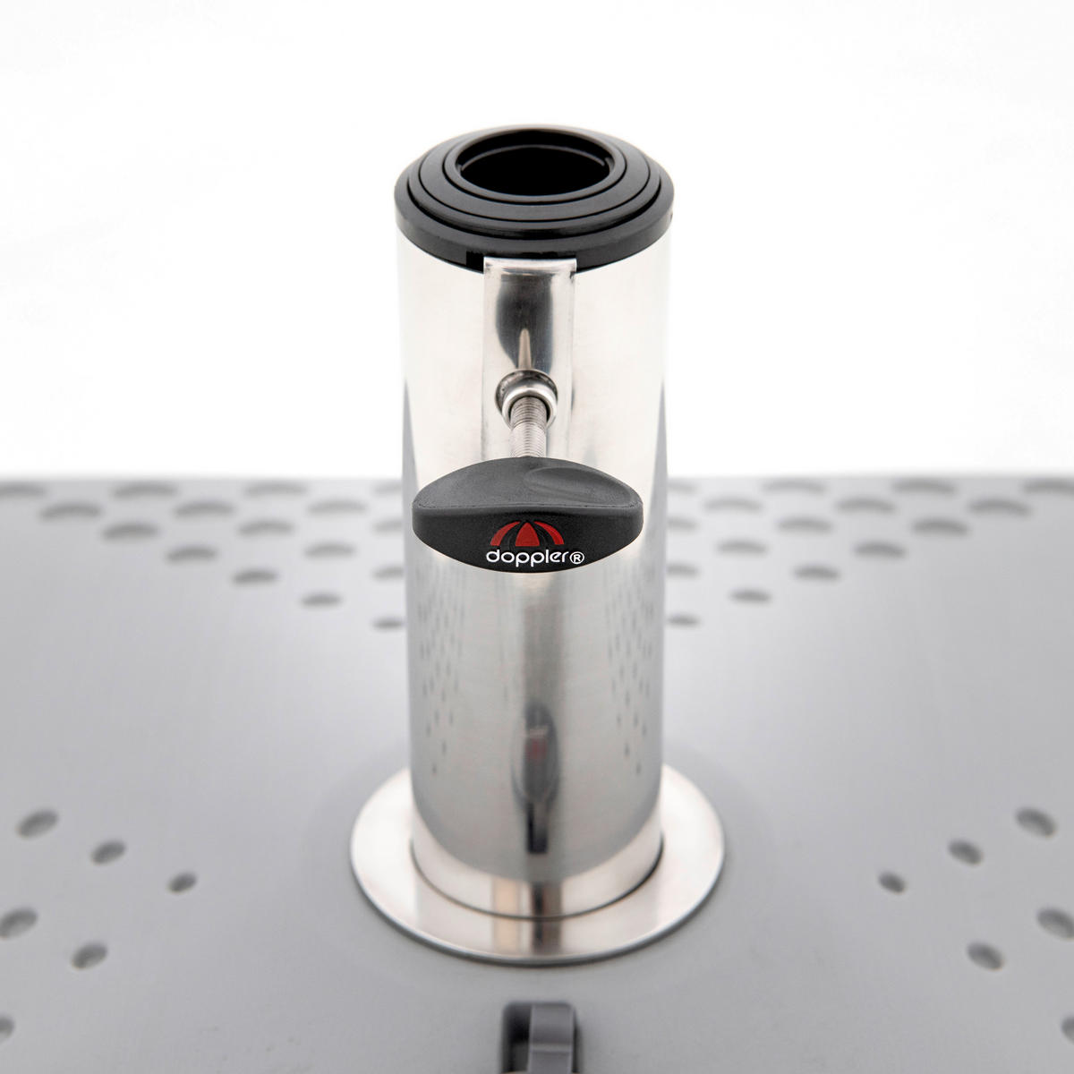 SONNENSCHIRMSTÄNDER Hellgrau  - Hellgrau, Basics, Kunststoff/Metall (61/40/61cm) - Doppler