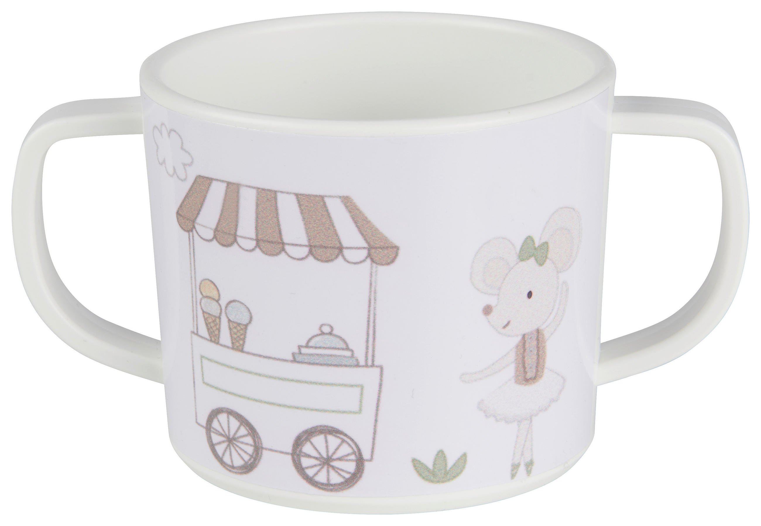 BARNKOPP - grön/brun, Basics, plast (7,5/6,5cm) - My Baby Lou