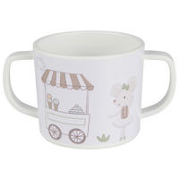 BARNKOPP  - grön/brun, Basics, plast (7,5/6,5cm) - My Baby Lou