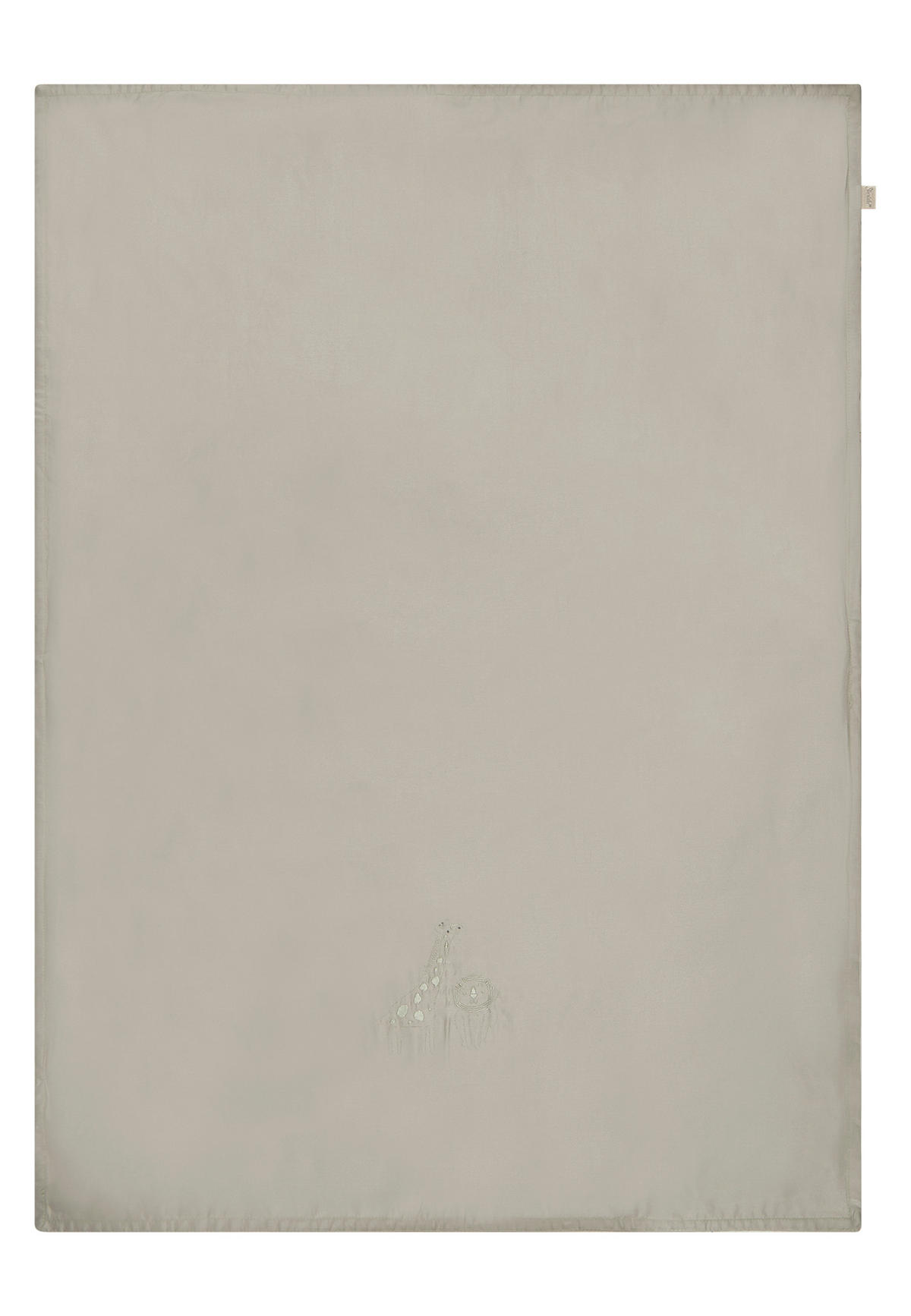 BABYDECKE 70/100 cm  - Mintgrau, Trend, Textil (70/100cm) - Sterntaler