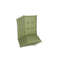 SESSELAUFLAGENSET in Grün Raute  - Grün, Basics, Textil (50/6/108cm)
