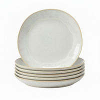 PASTATELLERSET Creme 23/6 cm EIVISSA 6-teilig  - Creme, Basics, Keramik (23/6cm) - Costa Nova
