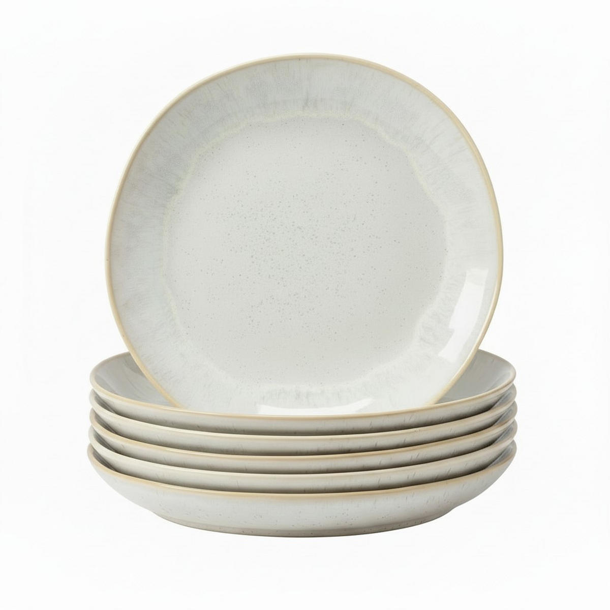 PASTATELLERSET Creme 23/6 cm EIVISSA 6-teilig  - Creme, Basics, Keramik (23/6cm) - Costa Nova