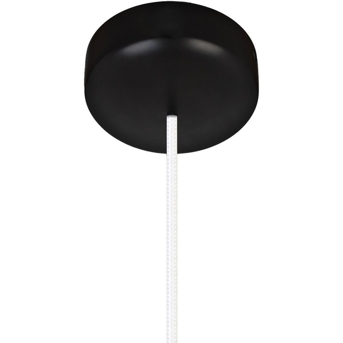 ZÁVĚSNÉ SVÍTIDLO, 22,5/90-140 cm  - bílá/černá, Design, dřevo (22,5/90-140cm)