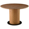 ESSTISCH in Holz, Metall, Holzwerkstoff 120/120/75 cm  - Walnussfarben/Schwarz, LIFESTYLE, Holz/Holzwerkstoff (120/120/75cm) - MID.YOU