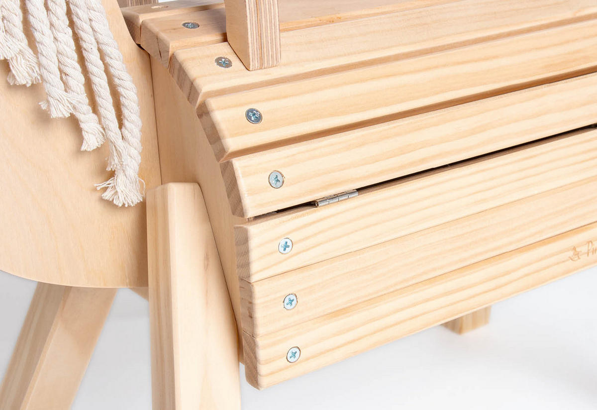 HOLZPFERD - Naturfarben, Basics, Holz (70/33/55cm) - Pinolino