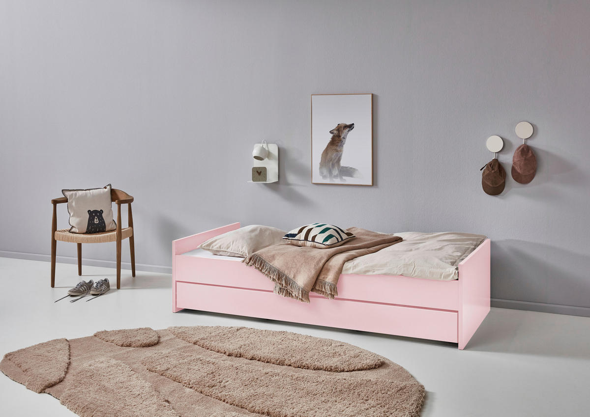 FÖRVARING rosa  - rosa, Lifestyle, trämaterial/plast (94/20/199cm) - Stylife