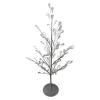 DEKOWEIHNACHTSBAUM  - Transparent, LIFESTYLE, Papier/Kunststoff (9/45cm) - X-Mas