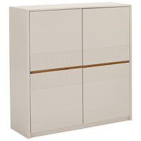HIGHBOARD  in 117/120/40 cm  - Kaschmir/Eichefarben, Trend, Holzwerkstoff (117/120/40cm) - Xora