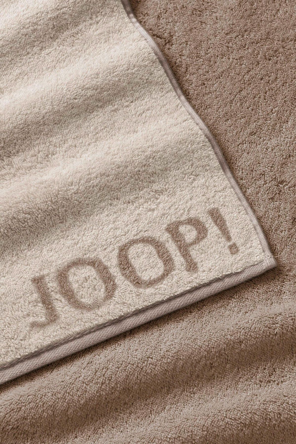 HANDTUCH Contour Doubleface Beige  - Beige, Basics, Textil (50/100cm) - Joop!