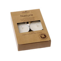 TEELICHTSET - Creme, Basics (8/12cm) - Steinhart