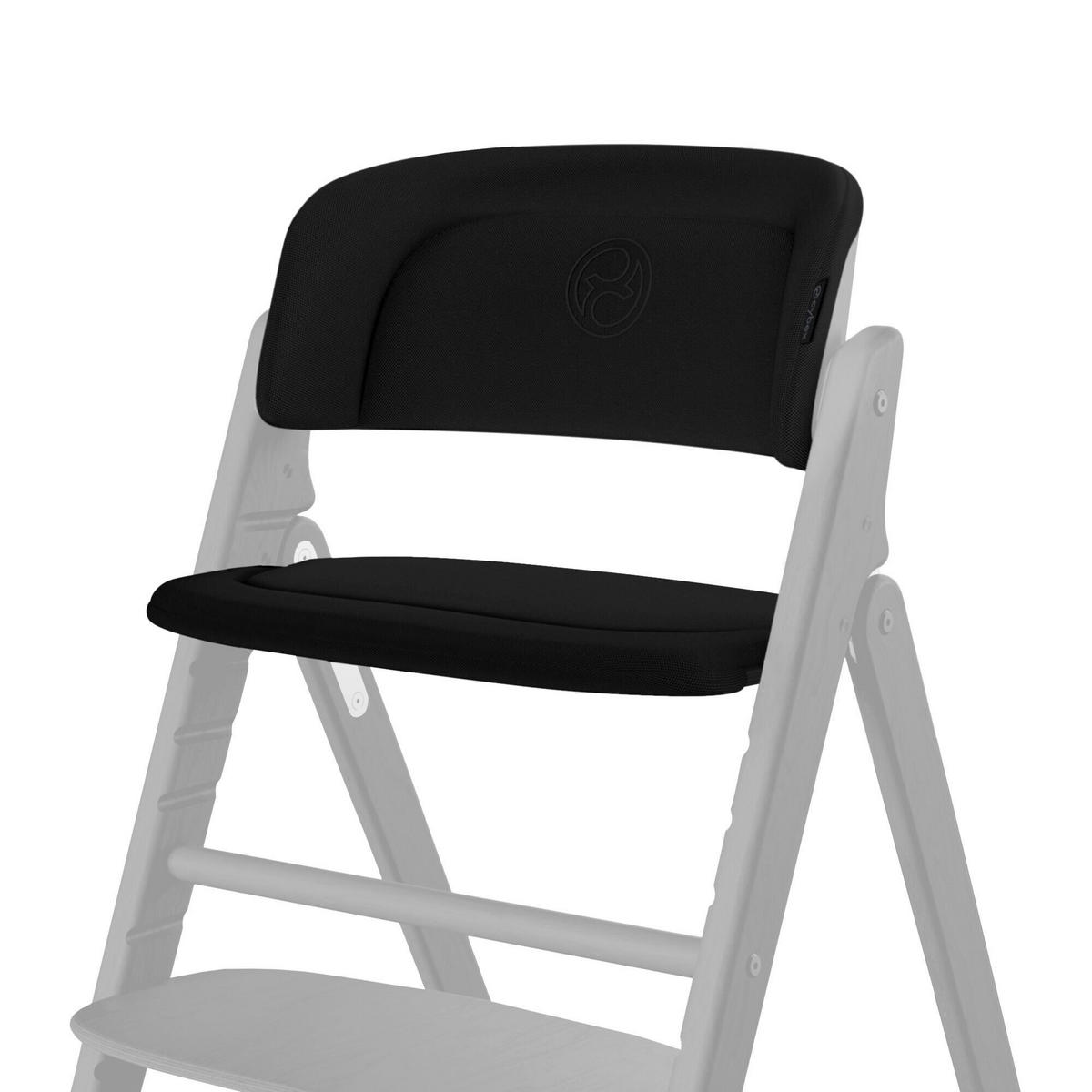 HOCHSTUHLEINLAGE Click & Fold  - Schwarz, Basics, Textil - Cybex