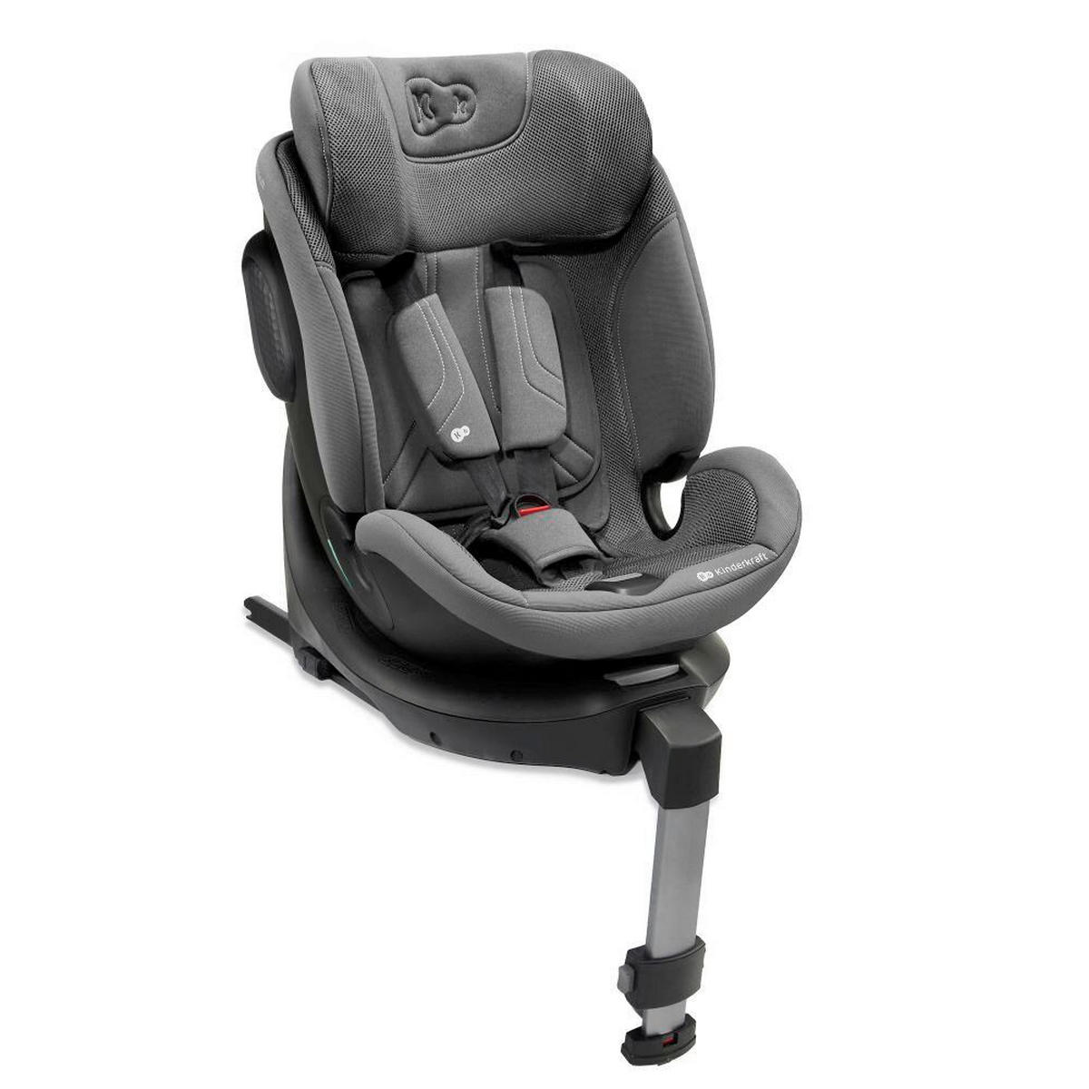 DJEČJA AUTOSJEDALICA  XRIDER 2  - siva, Basics, tekstil/plastika (68/45/80cm) - Kinderkraft