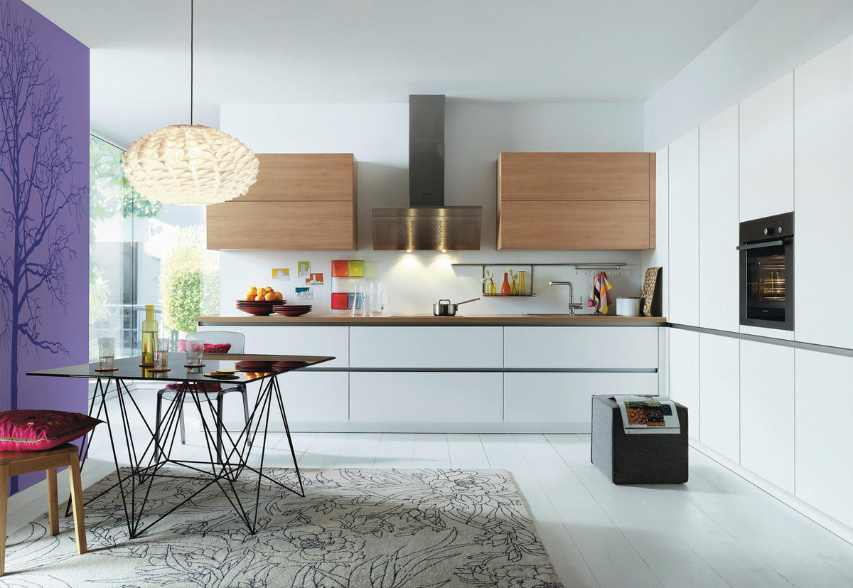 EINBAUKÜCHE   - Design, Holzwerkstoff - Novel