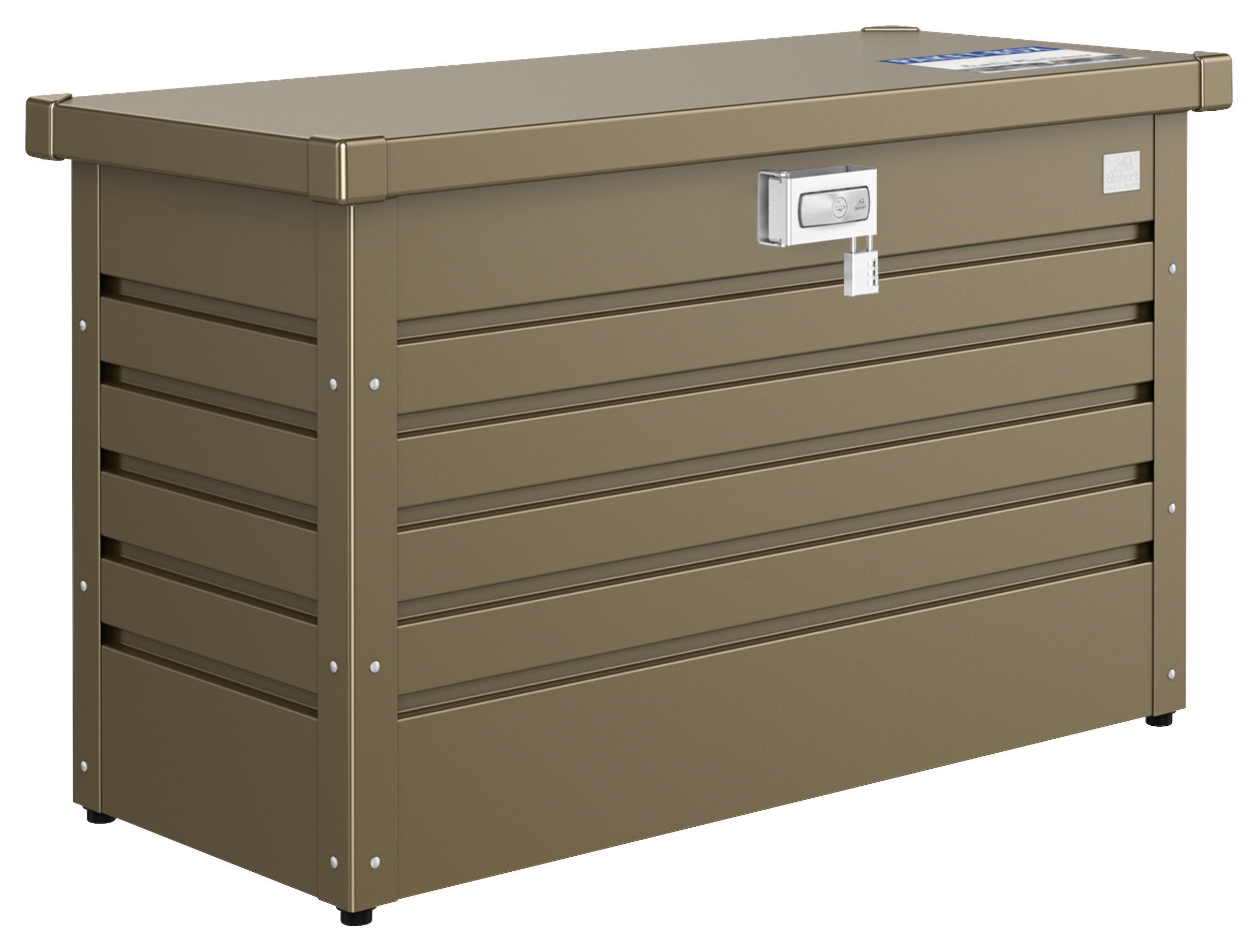  KISSENBOX 101/61/46 cm Metall Bronzefarben  - Bronzefarben, Basics, Metall (101/61/46cm) - Biohort