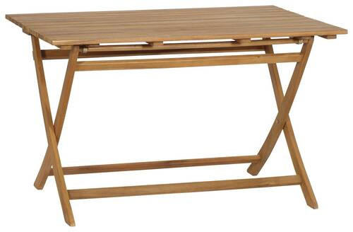 GARTENKLAPPTISCH 120/80/74 cm Holz - Akaziefarben, KONVENTIONELL, Holz (120/80/74cm) - Siena Garden
