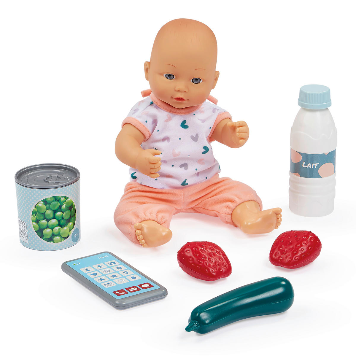 KINDEREINKAUFSWAGEN  - Multicolor, Basics, Kunststoff (41,5/29/41,5cm) - Simba