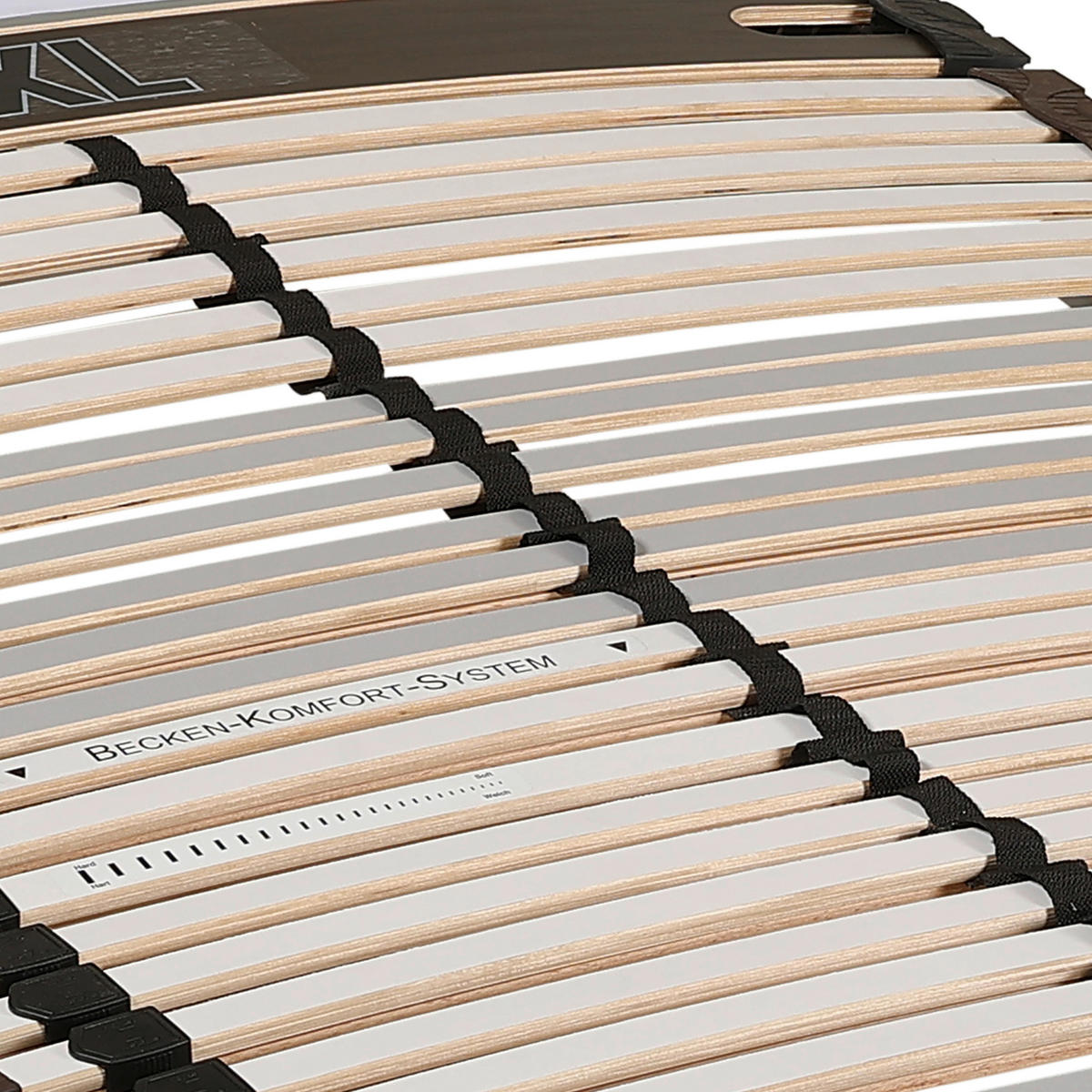 LATTENROST 90/200 cm Birke, Buche  - Beige/Braun, Basics, Holz/Kunststoff (90/200cm) - Visionight