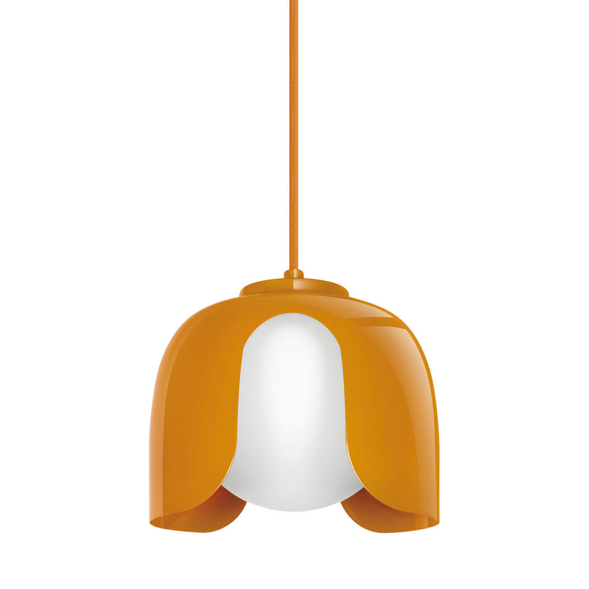 HÄNGELEUCHTE 20/121,5 cm  - Orange, Basics, Glas/Metall (20/121,5cm) - Osram