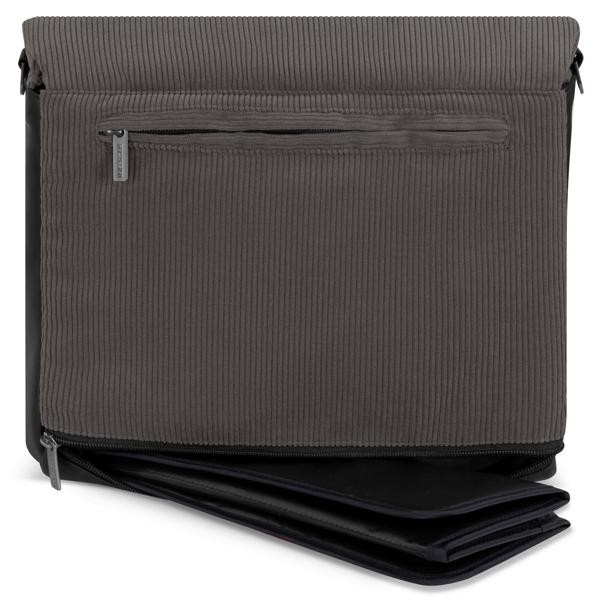 WICKELTASCHE Urban  - Dunkelgrau/Schwarz, Basics, Textil (16/32/29cm) - ABC Design