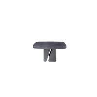 STOL ZA BLAGOVAONICU  tamno siva  metal, keramika  - tamno siva, Moderno, metal/keramika (147/147cm) - Belluti