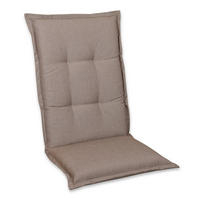 SESSELAUFLAGE in Taupe Uni  - Taupe, Basics, Textil (50/9/120cm)