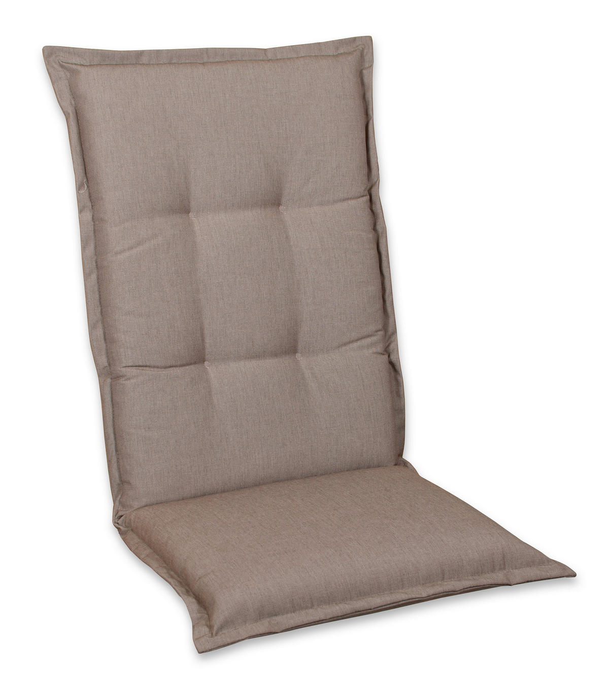 SESSELAUFLAGE in Taupe Uni  - Taupe, Basics, Textil (50/9/120cm)