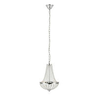 KRONLEUCHTER 30/40 cm   - Klar/Goldfarben, Basics, Glas/Metall (30/40cm) - Markslöjd