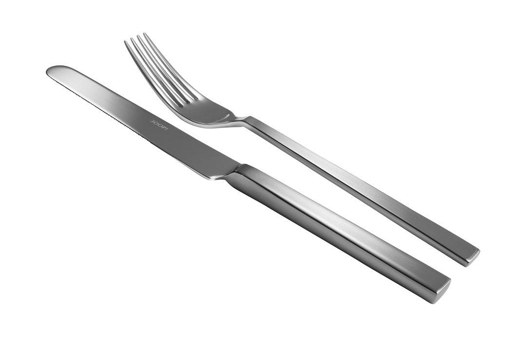 BESTECKSET Dining Glamour 30-teilig Edelstahl  - Silberfarben, Design, Metall (47,1/34,6/4,5cm) - Joop!