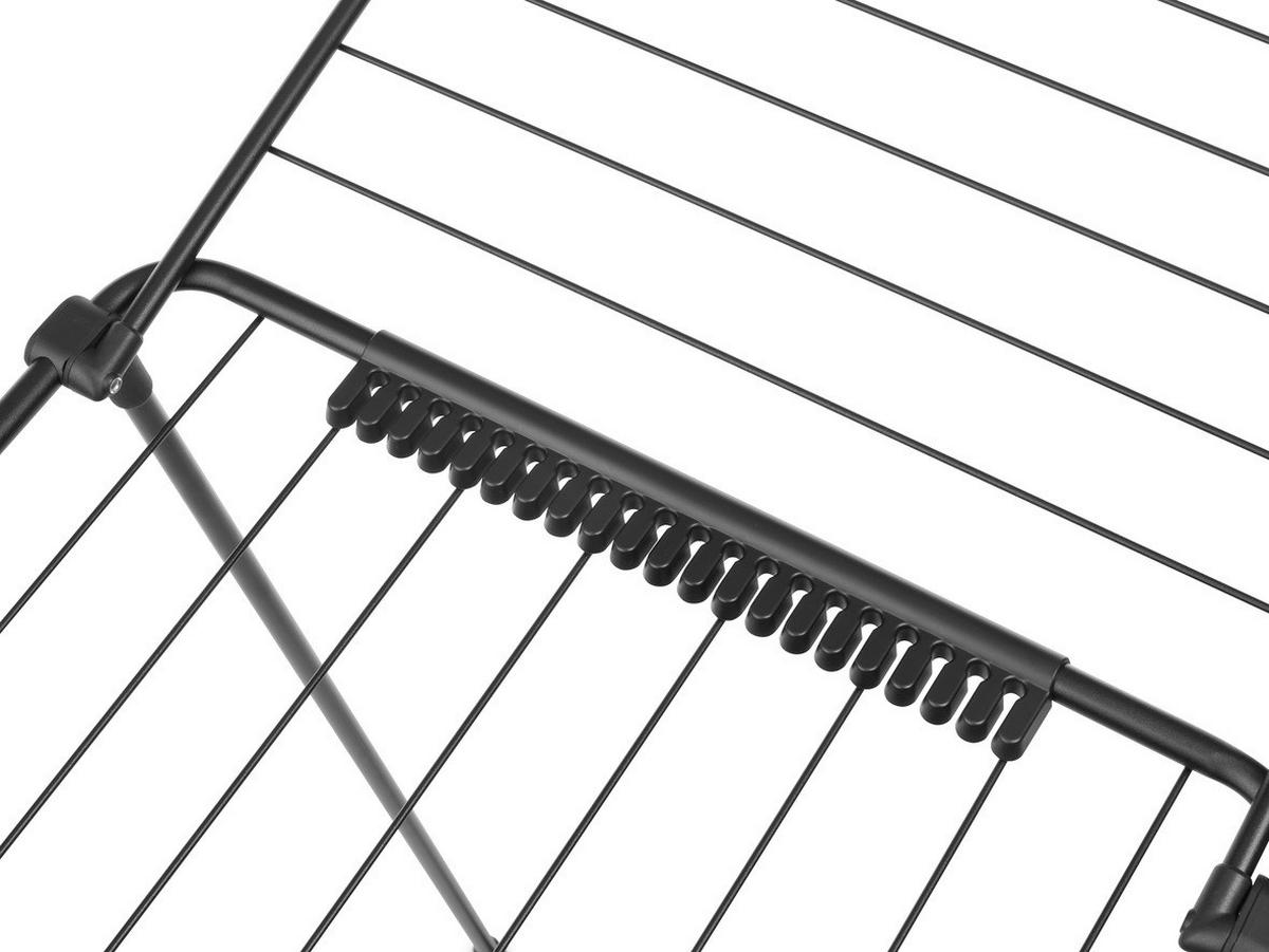 ŽICA ZA SUŠENJE VEŠA - crna, Osnovno, metal (58,8/116,4/5cm) - Brabantia