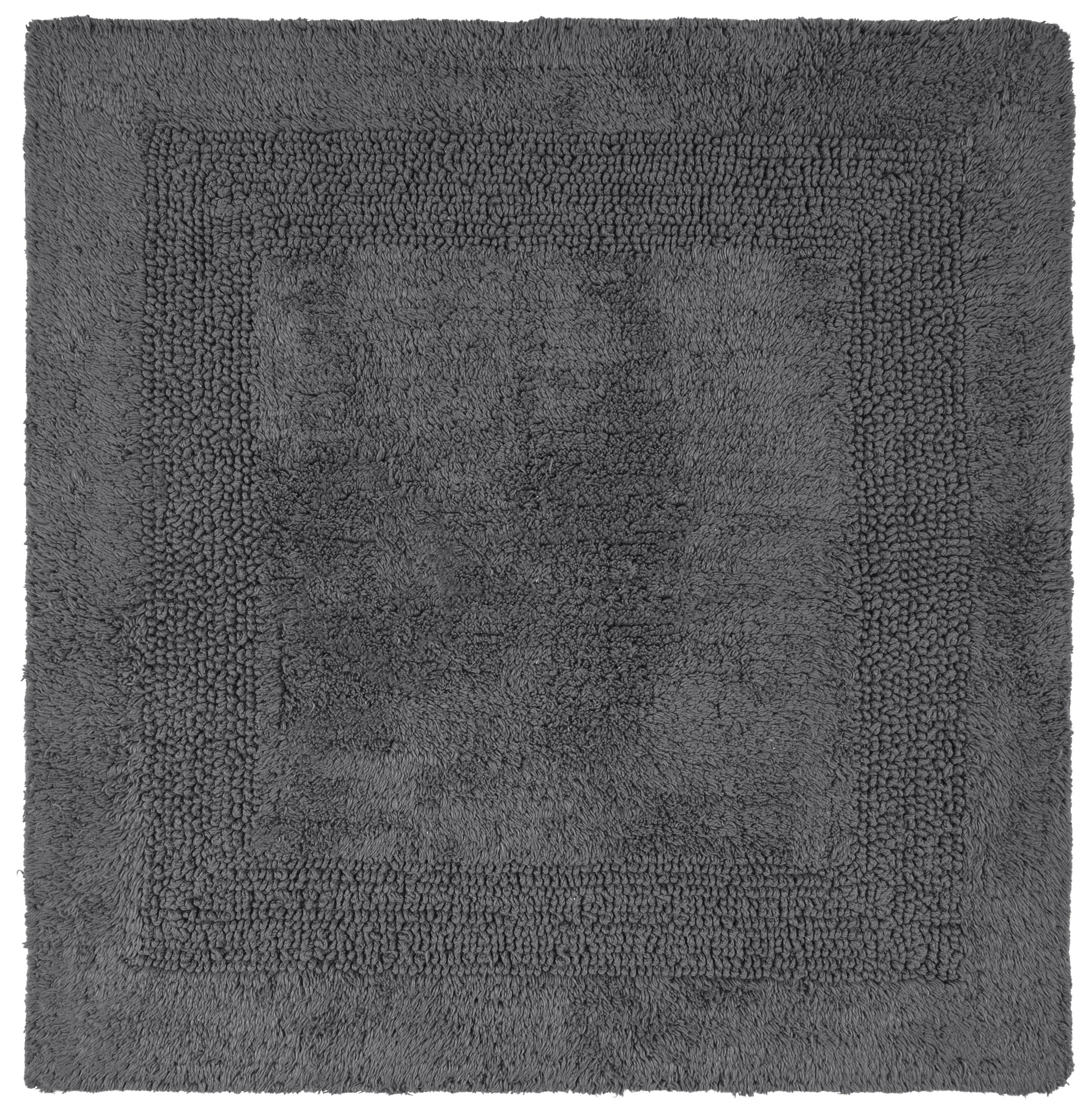 BADTEPPICH Grau 60/60 cm  - Grau, Basics, Textil (60/60cm) - Dieter Knoll