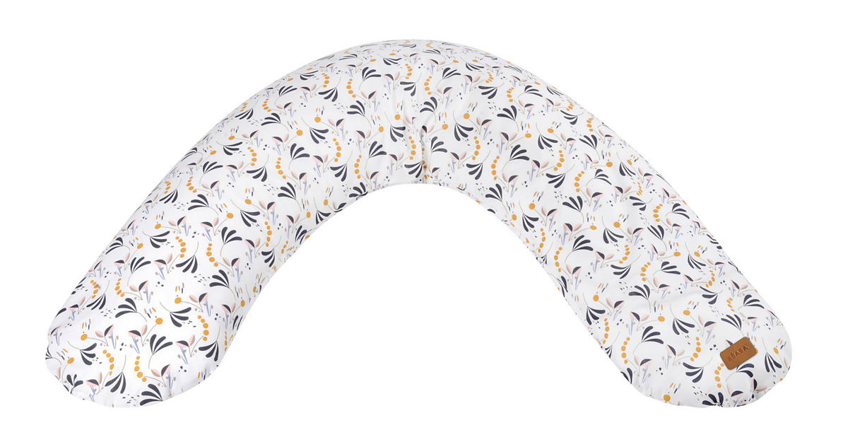 STILLKISSEN 170 cm Big Flopsy Fleur de Coton Howell White   - Weiß, KONVENTIONELL, Textil (170cm) - Beaba