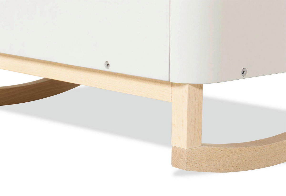 PUPPENWIEGE - Beige/Naturfarben, Basics, Holz (50/26/24cm) - Pinolino