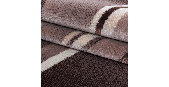 FLACHWEBETEPPICH 140/200 cm Parma Braun  - Braun, Design, Textil (140/200cm) - Novel