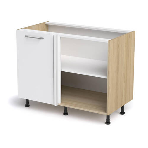 KOTNA SPODNJA OMARICA - barve jesena, Basics (105/87/65cm) - Stylife