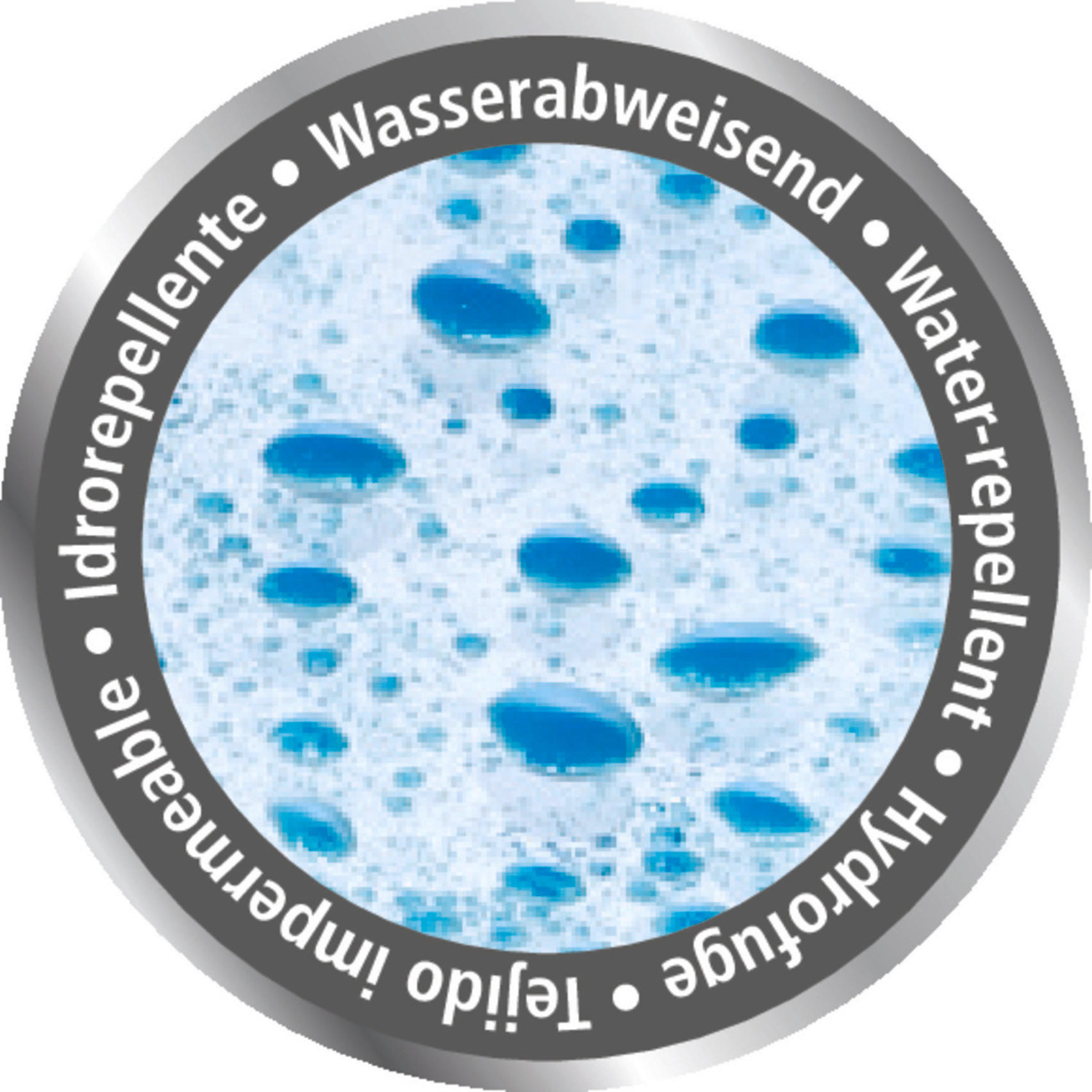 DUSCHVORHANG Balatro 180/200 cm  - Weiß/Grau, KONVENTIONELL, Kunststoff (180/200cm) - Schöner Wohnen