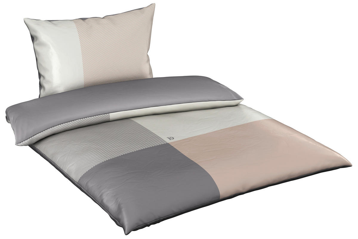 OBOJSTRANNÁ POSTEĽNÁ BIELIZEŇ, satén, viacfarebná, 140/200 cm - viacfarebná, Basics, textil (140/200cm) - Dieter Knoll