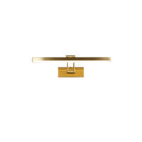 LED-BILDERLEUCHTE 18/40,5 cm   - Messingfarben, Design, Kunststoff/Metall (18/40,5cm) - Searchlight
