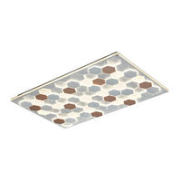 LED-DECKENLEUCHTE - Weiß, Design, Metall (70/115/7,5cm) - Cinque