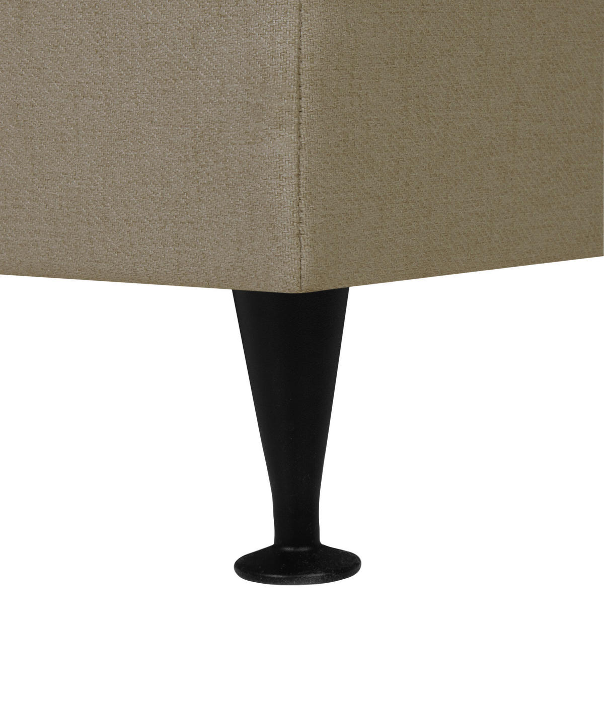 BOXSPRINGBETT 140/200 cm  in Braun  - Schwarz/Braun, Modern, Textil (140/200cm) - MID.YOU