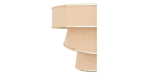 HÄNGELEUCHTE 40/125 cm  - Creme, Trend, Kunststoff/Textil (40/125cm) - Novel