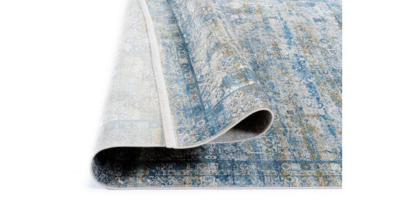LÄUFER 80/200 cm Toulon Blau, Grau  - Blau/Grau, Design, Textil (80/200cm) - Dieter Knoll