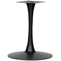 TISCHGESTELL in Metall 60/60/72 cm   - Schwarz, MODERN, Metall (60/60/72cm) - Livetastic