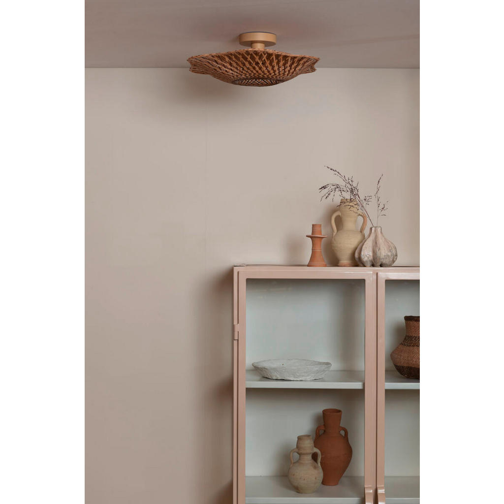 Thumbnail - Good & Mojo Deckenleuchte Good & Mojo, Natur, Naturmaterialien, Blume,Blume, 12 cm, Lampen & Leuchten, Innenbeleuchtung,...