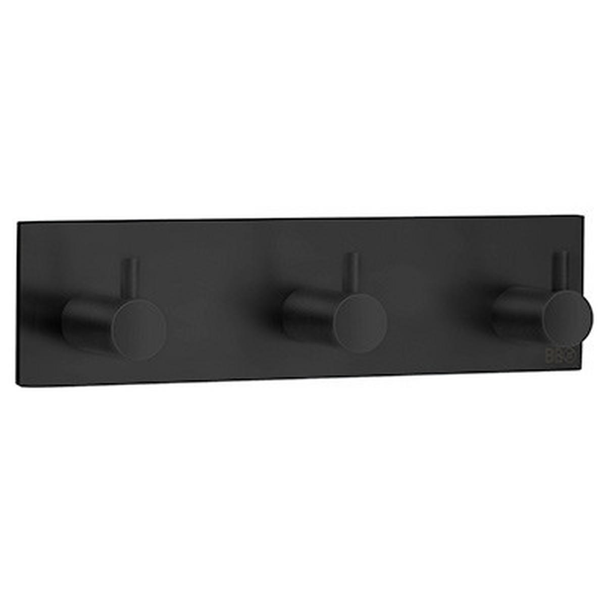 FALI AKASZTÓLÉC - fekete, Basics, fém (18/4,5/3cm)