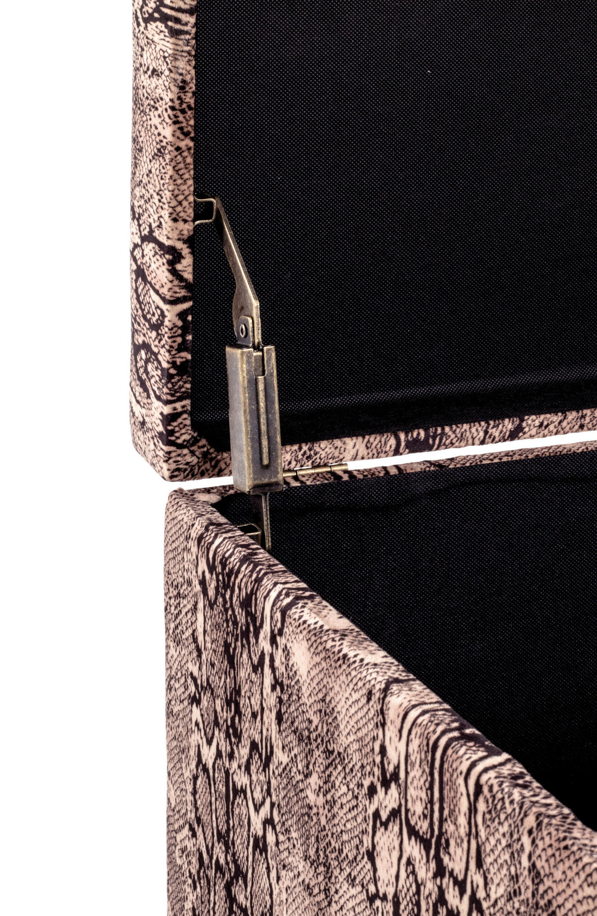 TRUHENBANK in Textil, Holzwerkstoff 65/42/40 cm  - Multicolor/Schwarz, Design, Holzwerkstoff/Kunststoff (65/42/40cm)