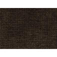 WOHNLANDSCHAFT in Mikrofaser Braun  - Chromfarben/Braun, Design, Kunststoff/Textil (211/350/204cm) - Xora