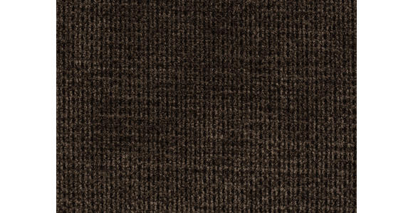 WOHNLANDSCHAFT in Mikrofaser Braun  - Chromfarben/Braun, Design, Kunststoff/Textil (211/350/204cm) - Xora